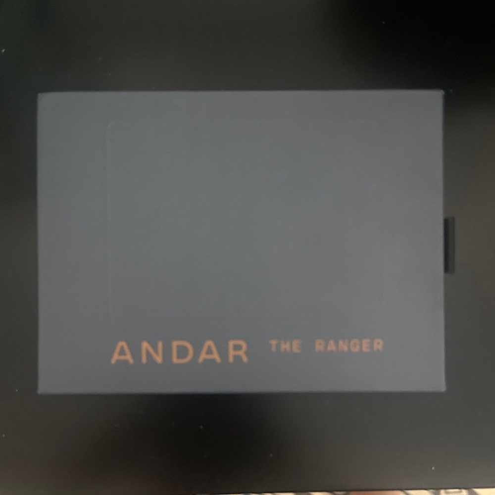 Andar The Ranger Black Wallet